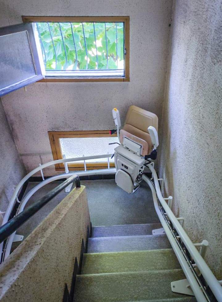 Installation de monte-escalier Belley